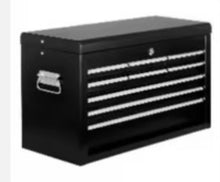 Load image into Gallery viewer, 9 Drawer Tool Box Cabinet Chest Toolbox Storage Garage Organiser Black