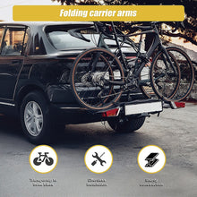 Load image into Gallery viewer, 3 Bicycle Bike Rack Hitch Mount Carrier Car