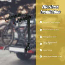 Load image into Gallery viewer, 3 Bicycle Bike Rack Hitch Mount Carrier Car