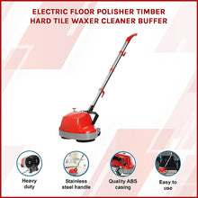 Load image into Gallery viewer, Electric Floor Polisher Timber Hard Tile Waxer Buffer