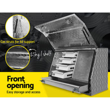 Load image into Gallery viewer, Giantz Aluminium Ute Tool Box Drawers Storage Truck Trailer Lock