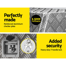 Load image into Gallery viewer, Giantz Aluminium Ute Tool Box Drawers Storage Truck Trailer Lock