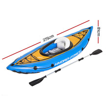 Load image into Gallery viewer, Bestway Inflatable Kayak Kayaks Fishing Boat Canoe Raft Koracle 275cm x 81cm