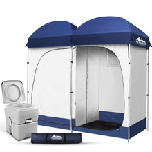 Load image into Gallery viewer, Weisshorn 20L Outdoor Portable Toilet Camping Shower Tent Ensuite Change Room