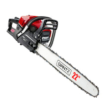 Load image into Gallery viewer, GIANTZ 58cc Commercial Petrol Chainsaw 22 Bar E-Start Chains Saw Tree Pruning