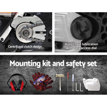 Load image into Gallery viewer, GIANTZ 58cc Commercial Petrol Chainsaw 22 Bar E-Start Chains Saw Tree Pruning