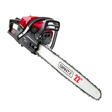 Load image into Gallery viewer, GIANTZ Latest 62cc Petrol Commercial Chainsaw 22 Bar E-Start Chain Saw Pruning
