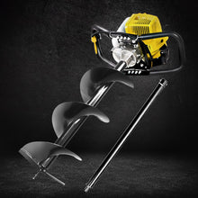 Load image into Gallery viewer, Giantz 66CC Petrol Post Hole Digger Drill Auger Borer Fence Earth Power