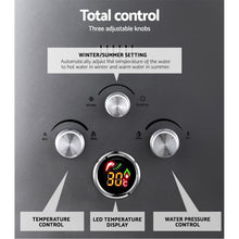 Load image into Gallery viewer, Devanti Portable Gas Water Heater 8L/Min LPG System Grey