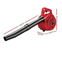 Load image into Gallery viewer, Giantz Petrol Leaf Blower Garden Vacuum Handheld Commercial Outdoor Tool 36CC