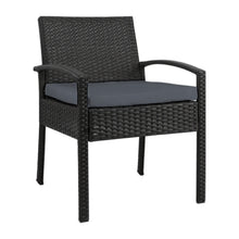 Load image into Gallery viewer, Gardeon Outdoor Dining Chairs Patio Furniture Rattan Lounge Chair Cushion Felix