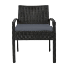 Load image into Gallery viewer, Gardeon Outdoor Dining Chairs Patio Furniture Rattan Lounge Chair Cushion Felix