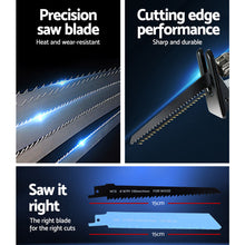 Load image into Gallery viewer, Giantz 18V Lithium Cordless Reciprocating Saw Electric Corded Sabre Saw Tool