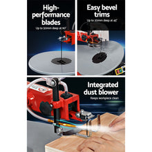 Load image into Gallery viewer, Giantz 16" 120W Scroll Saw Blades Variable Speed Saws Electric Lamps Scrollsaw