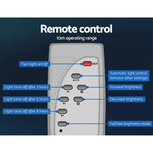 Load image into Gallery viewer, Leier 80 LED Solar Street Light 90W Flood Motion Sensor Remote Outdoor Wall Lamp