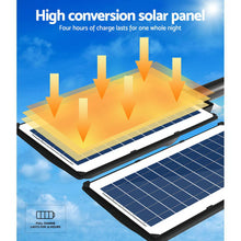 Load image into Gallery viewer, Leier 80 LED Solar Street Light 90W Flood Motion Sensor Remote Outdoor Wall Lamp