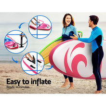 Load image into Gallery viewer, Weisshorn Stand Up Paddle Boards 11' Inflatable SUP Surfboard Paddleboard Kayak Pink