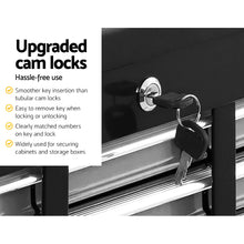 Load image into Gallery viewer, Giantz 10 Drawer Tool Box Cabinet Chest Toolbox Storage Garage Organiser Grey