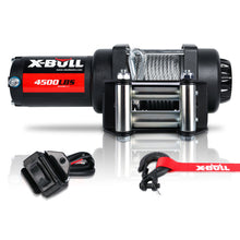 Load image into Gallery viewer, X-BULL Electric Winch 4500LBS/2041KG Steel Cable Wireless Remote Boat ATV 4WD