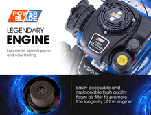 Load image into Gallery viewer, POWERBLADE Lawn Mower 18 175cc Petrol Self-Propelled Push Lawnmower 4-Stroke