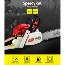 Load image into Gallery viewer, Giantz Chainsaw Petrol 92CC 24&quot; Bar Commercial E-Start Pruning Chain Saw,Giantz Chainsaw Petrol 92CC 24&quot; Bar Commercial E-Start Pruning Chain Saw 6.8HP

