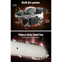Load image into Gallery viewer, Giantz Chainsaw Petrol 92CC 24&quot; Bar Commercial E-Start Pruning Chain Saw,Giantz Chainsaw Petrol 92CC 24&quot; Bar Commercial E-Start Pruning Chain Saw 6.8HP
