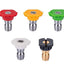 Pressure Washer 1/4 Inch Quick Connect Nozzle Tips 4000 PSI