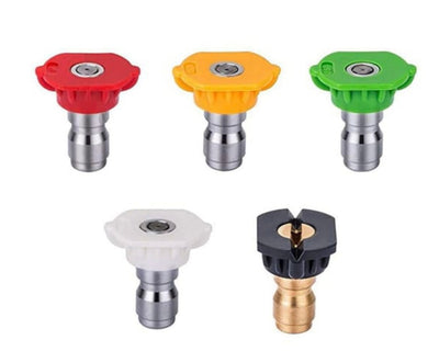 Pressure Washer 1/4 Inch Quick Connect Nozzle Tips 4000 PSI