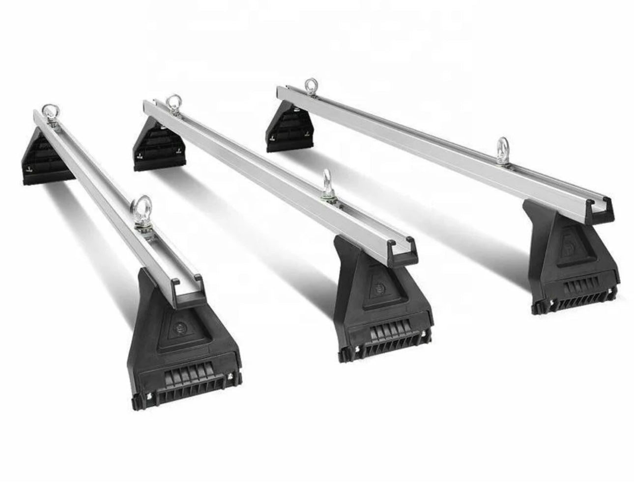 Heavy Duty Aluminium For Toyota HiAce LWB Roof Rack 1999–2018 – 3-Piece