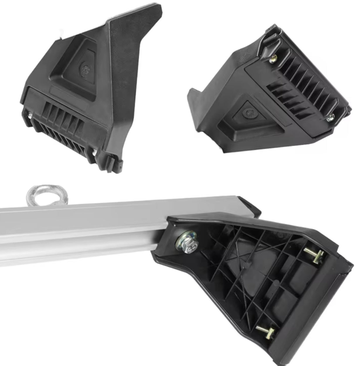 Heavy Duty Aluminium For Toyota HiAce LWB Roof Rack 1999–2018 – 3-Piece