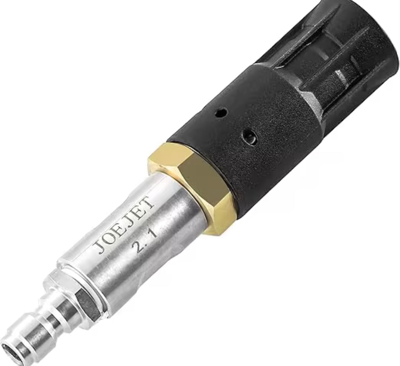 Soft Wash Nozzle 6000 PSI Twist Spray Tip 7–12 GPM Downstream