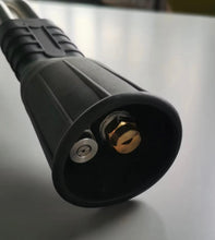 Load image into Gallery viewer, 5000 PSI Pressure Washer Gun with Adjustable Dual Lance Straight Wand – Double Insulated M14 Inlet fitting
