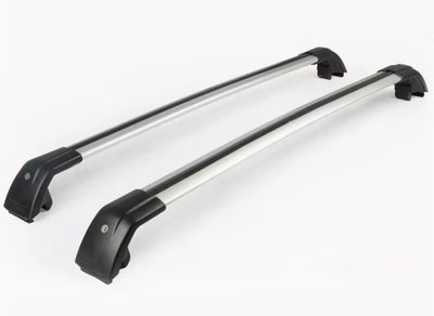 Universal Aluminium Adjustable Roof Rack Cross Bars for Flush Rails 105cm–110cm 150KG Capacity