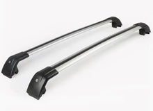 Load image into Gallery viewer, Universal Aluminium Adjustable Roof Rack Cross Bars for Flush Rails 105cm–110cm 150KG Capacity

