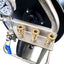 200FT Heavy Duty Stainless Steel Jetting Reel 3/8” 5000 PSI with Gauge & Valve