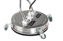 Load image into Gallery viewer, 20 Inch Stainless Steel Pressure Washer Surface Cleaner – 4000 PSI, 3/8” Quick Connect
