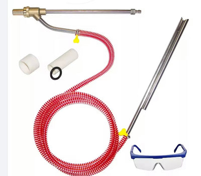 High Pressure Washer Wet Sandblaster Kit 5000 PSI – Heavy Duty Abrasive Blasting Attachment