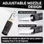 Soft Wash Nozzle 6000 PSI Twist Spray Tip 7–12 GPM Downstream