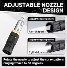 Load image into Gallery viewer, Soft Wash Nozzle 6000 PSI Twist Spray Tip 7–12 GPM Downstream
