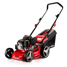 Load image into Gallery viewer, Baumr-AG Lawn Mower 139CC 17 Petrol Push Lawnmower 4-Stroke Engine Catch
