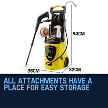 Load image into Gallery viewer, JET-USA 3500 PSI High Pressure Water Cleaner Washer Electric Pump Hose Gurney
