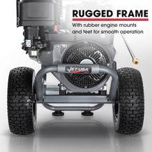 Load image into Gallery viewer, JET-USA 5000PSI Commercial Petrol Powered High Pressure Washer, 15HP 420cc, Italian Made Adjustable AR Pump, 20m Hose - TX870
