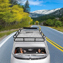 Load image into Gallery viewer, Universal Roof Rack Basket - Car Luggage Carrier Steel Cage Vehicle Cargo
