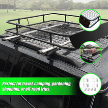 Load image into Gallery viewer, Universal Roof Rack Basket - Car Luggage Carrier Steel Cage Vehicle Cargo
