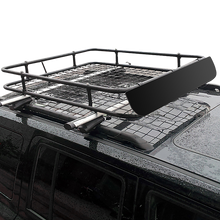 Load image into Gallery viewer, Universal Roof Rack Basket - Car Luggage Carrier Steel Cage Vehicle Cargo
