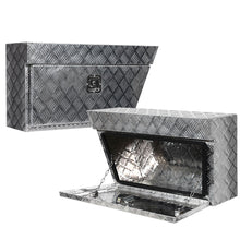 Load image into Gallery viewer, Giantz Aluminium Ute Tool Box Pair of Toolbox Tray Vehicle Storage Lock
