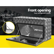 Load image into Gallery viewer, Giantz Aluminium Ute Tool Box Pair of Toolbox Tray Vehicle Storage Lock
