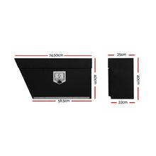 Load image into Gallery viewer, Giantz Ute Tool Box Left UnderTray Toolbox Under Tray Aluminium Underbody
