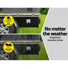 Load image into Gallery viewer, Giantz Ute Tool Box Left UnderTray Toolbox Under Tray Aluminium Underbody
