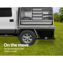 Load image into Gallery viewer, Giantz Ute Tool Box Left UnderTray Toolbox Under Tray Aluminium Underbody
